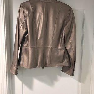 Sigrid Olsen leather jacket